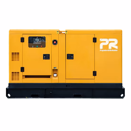 Gerador doméstico diesel móvel de 80kVA com motor Perkins para baixo consumo de combustível